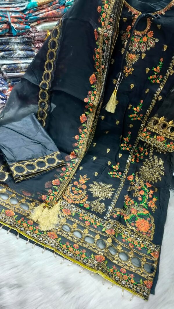 Georgette Embroidery Four Piece